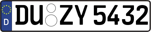 DU-ZY5432
