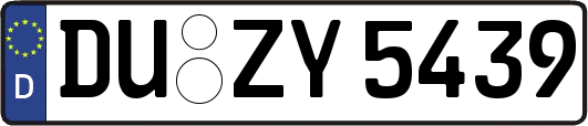 DU-ZY5439
