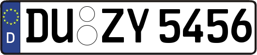 DU-ZY5456