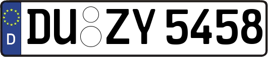 DU-ZY5458
