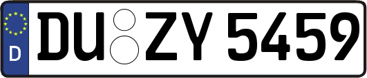 DU-ZY5459