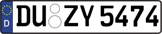 DU-ZY5474