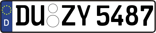 DU-ZY5487
