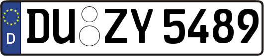 DU-ZY5489