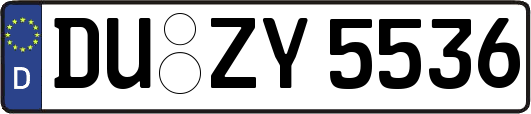 DU-ZY5536