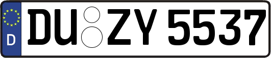 DU-ZY5537