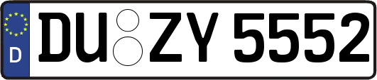 DU-ZY5552