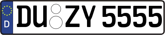 DU-ZY5555