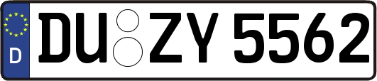 DU-ZY5562