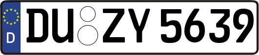 DU-ZY5639