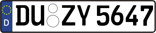 DU-ZY5647