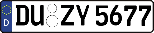 DU-ZY5677