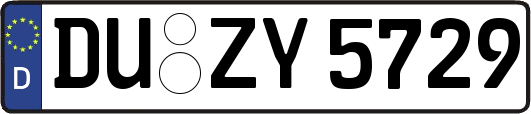 DU-ZY5729