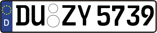 DU-ZY5739
