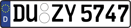 DU-ZY5747
