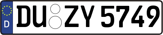 DU-ZY5749