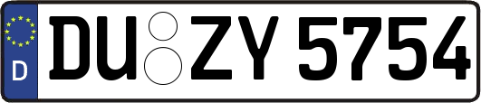 DU-ZY5754