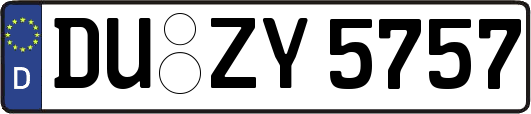 DU-ZY5757