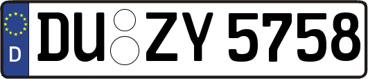 DU-ZY5758