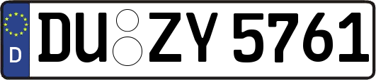 DU-ZY5761