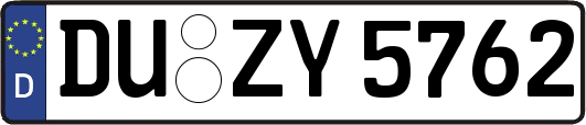 DU-ZY5762