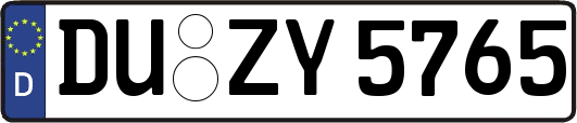DU-ZY5765