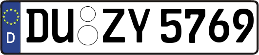 DU-ZY5769