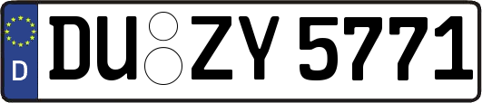 DU-ZY5771