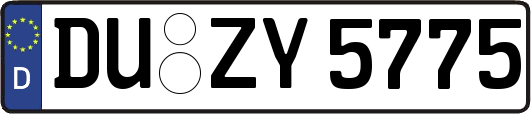 DU-ZY5775