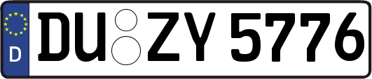 DU-ZY5776
