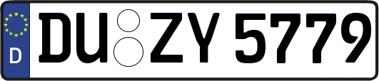 DU-ZY5779
