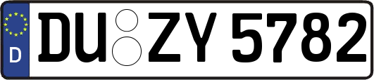 DU-ZY5782