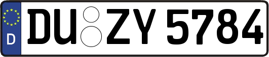 DU-ZY5784