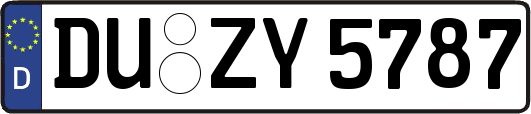 DU-ZY5787