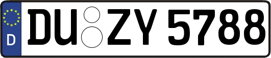 DU-ZY5788