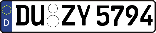 DU-ZY5794