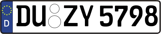 DU-ZY5798