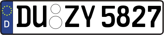 DU-ZY5827