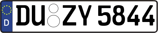 DU-ZY5844