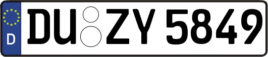DU-ZY5849