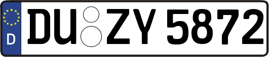 DU-ZY5872