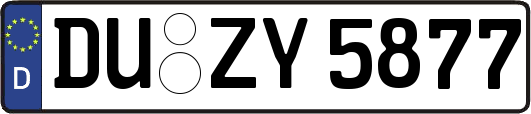 DU-ZY5877