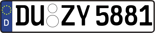 DU-ZY5881