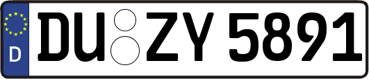 DU-ZY5891