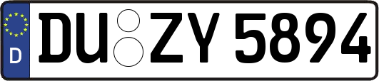 DU-ZY5894