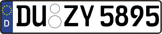 DU-ZY5895