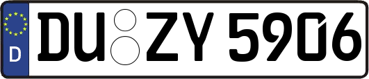 DU-ZY5906