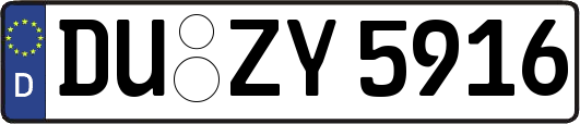 DU-ZY5916
