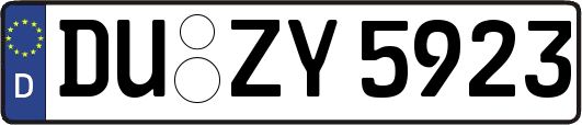 DU-ZY5923