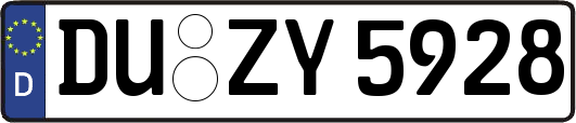 DU-ZY5928
